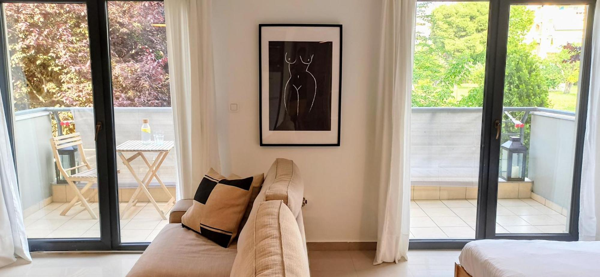 Grand Getaway Suite 300Mts From The Beach Peraía Exteriér fotografie